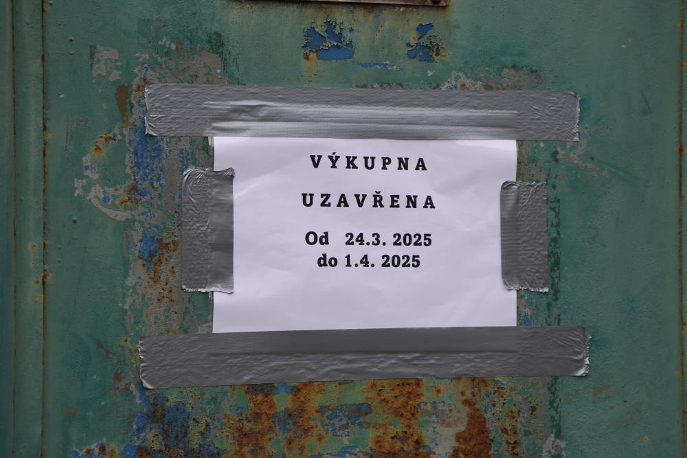 Sběrna Kovošrot je do dubna uzavřena